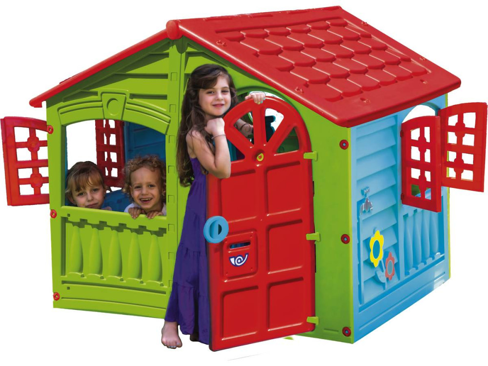 Casita para niños "Fun" - 1,40 x 1,11 x 1,15 m