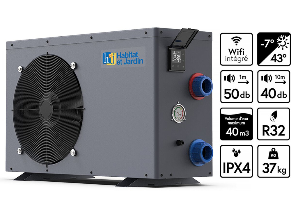 Bomba de calor - Potencia 6,1kw - Caja Wi-Fi incluida