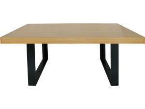 Mesa de comedor "Eloise" - 200 x 90 x 80 cm - Marrón -