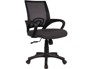 Silla de escritorio de oficina "Dana" - Negro/Gris