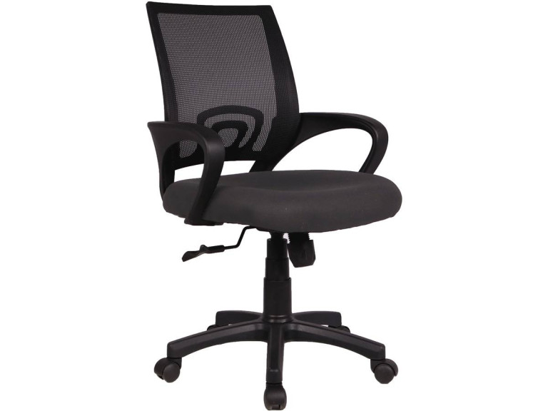 Silla de escritorio de oficina "Dana" - Negro/Gris