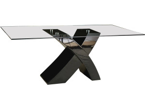 Mesa "Mona" - 200 x 90 x 74 cm - Negro