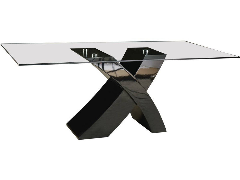 Mesa "Mona" - 200 x 90 x 74 cm - Negro