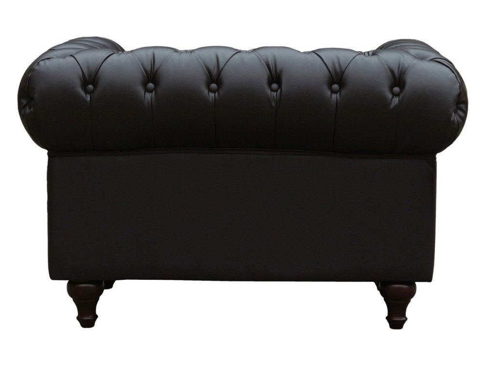 Sillón Chesterfield "Aliza" - Marron