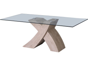 Mesa "Mona" 200 x 90 x 74 cm - Roble