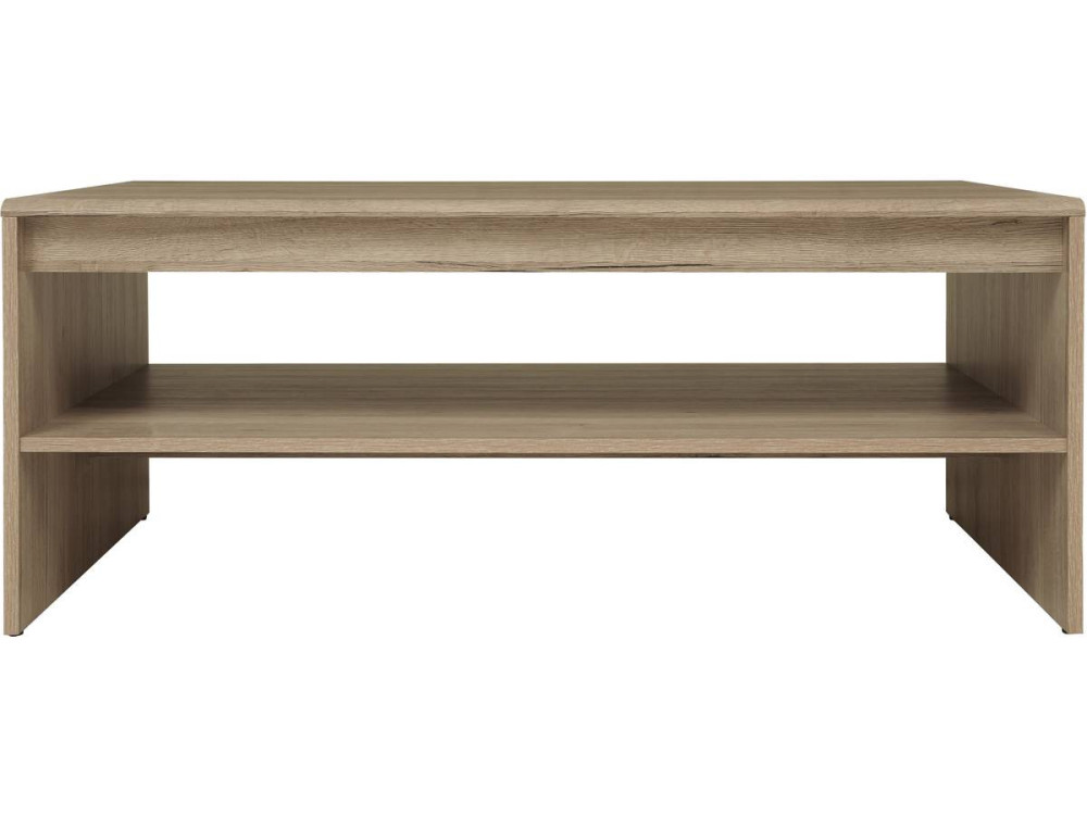 Mesa de centro "Elpasso" - 65 x 46,5 x 110 cm - Roble claro san