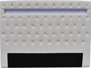 Cabecero LED "Deco" - 160 x 200 cm - Blanco