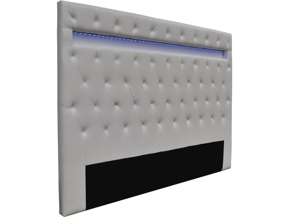 Cabecero LED "Deco" - 160 x 200 cm - Blanco