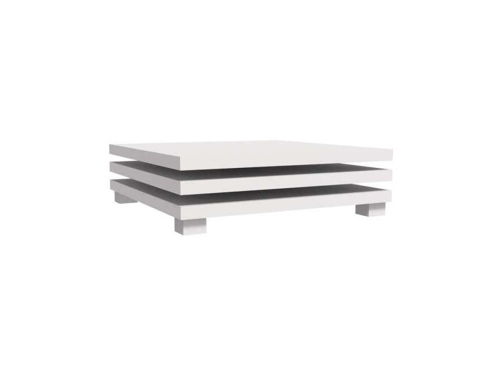 Mesa de Centro Elena” - Blanca