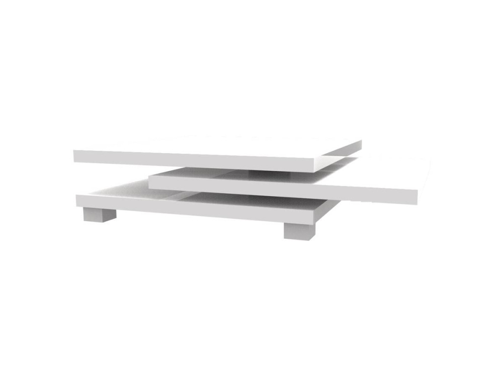 Mesa de Centro Elena” - Blanca