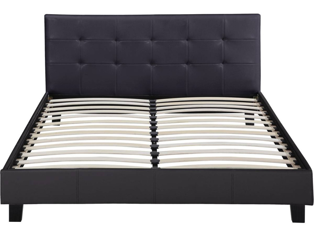 Cama "Julia" - 160 x 200 - Negro