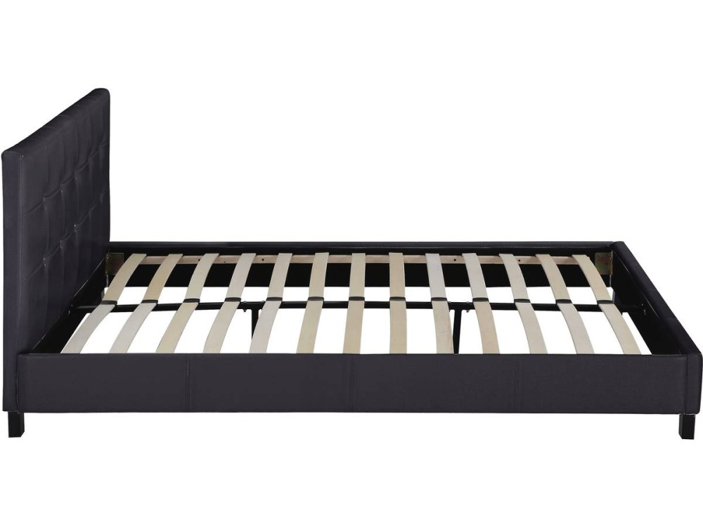 Cama "Julia" - 160 x 200 - Negro