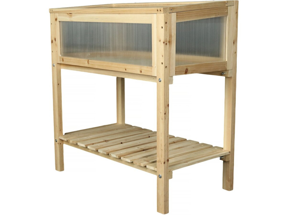 Huerto urbano de madera con patas «Rose» - 78 x 40 x 79,5 cm