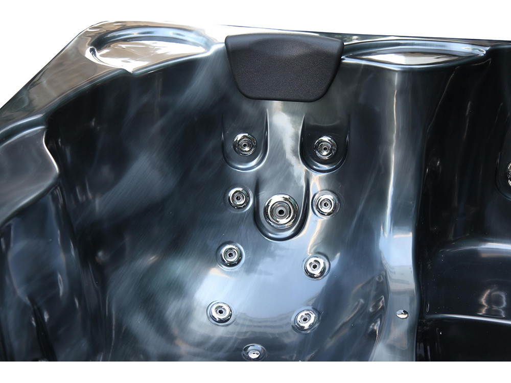 Spa "Cuba" 6 plazas - Tanque gris - Sistema Balboa + Bluetooth integrado - 220x210x80cm