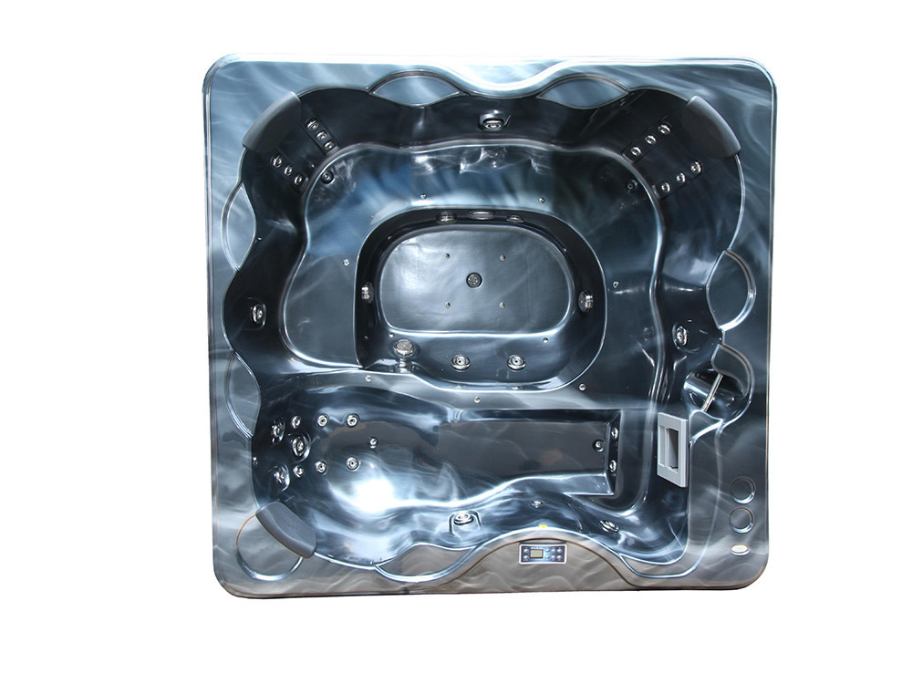 Spa "Cuba" 6 plazas - Tanque gris - Sistema Balboa + Bluetooth integrado - 220x210x80cm