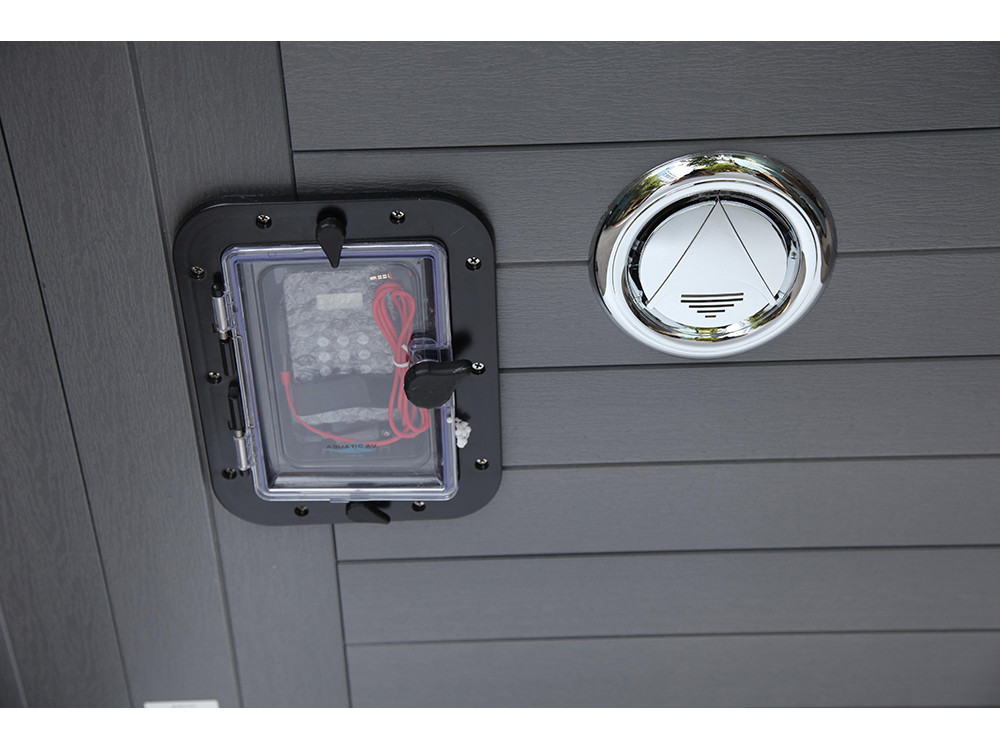 Spa "Cuba" 6 plazas - Tanque gris - Sistema Balboa + Bluetooth integrado - 220x210x80cm