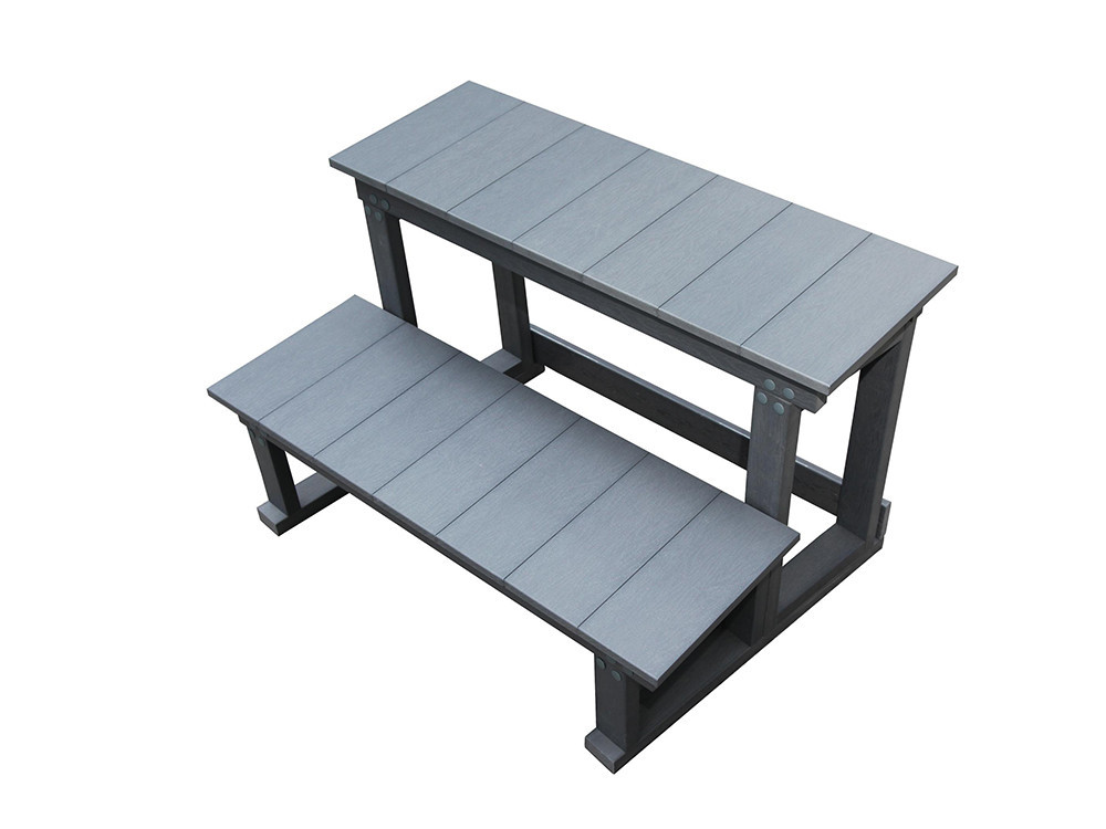 Spa "Cuba" 6 plazas - Tanque gris - Sistema Balboa + Bluetooth integrado - 220x210x80cm