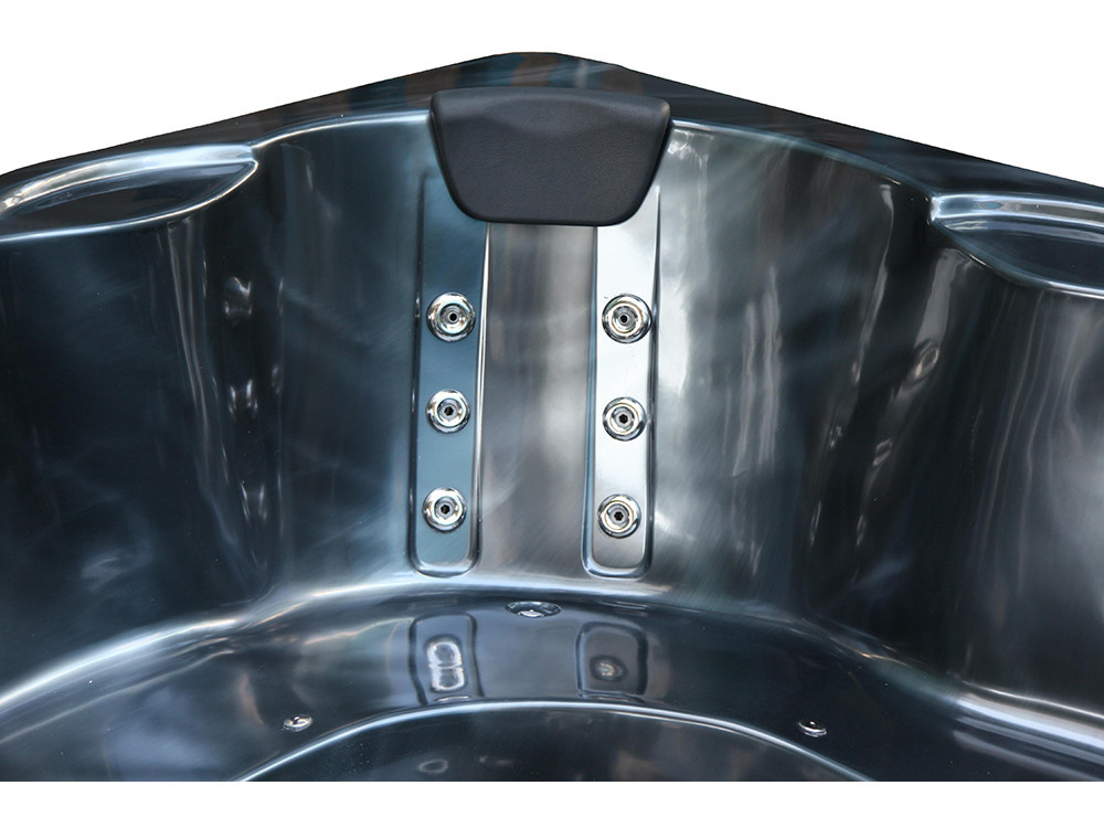 Spa "Cuba" 6 plazas - Tanque gris - Sistema Balboa + Bluetooth integrado - 220x210x80cm