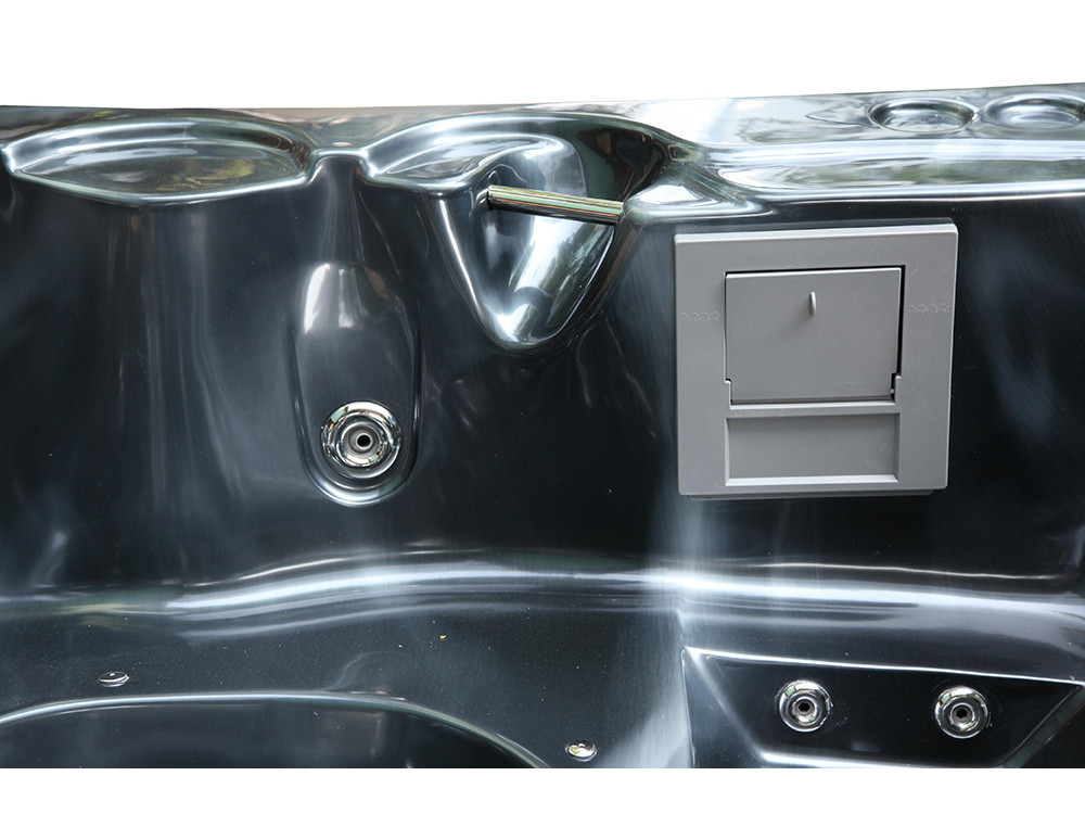 Spa "Cuba" 6 plazas - Tanque gris - Sistema Balboa + Bluetooth integrado - 220x210x80cm