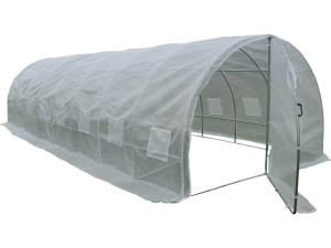 Invernadero con puerta batiente Mimosa - 180 g/m² - 24m² - 8 x 3 x 2 m