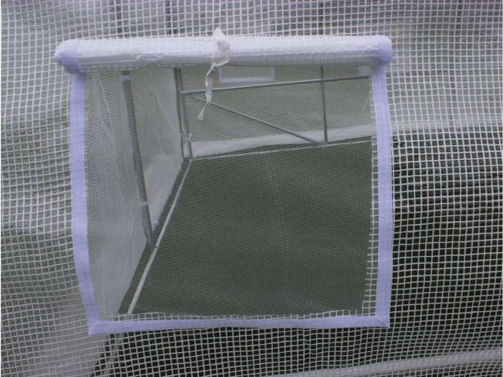 Invernadero con puerta batiente Mimosa - 180 g/m² - 24m² - 8 x 3 x 2 m