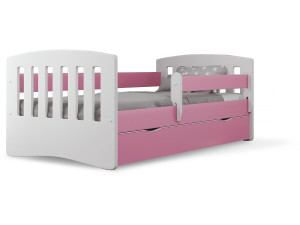 Cama infantil «clásica» - 160 x 80 cm - Rosa