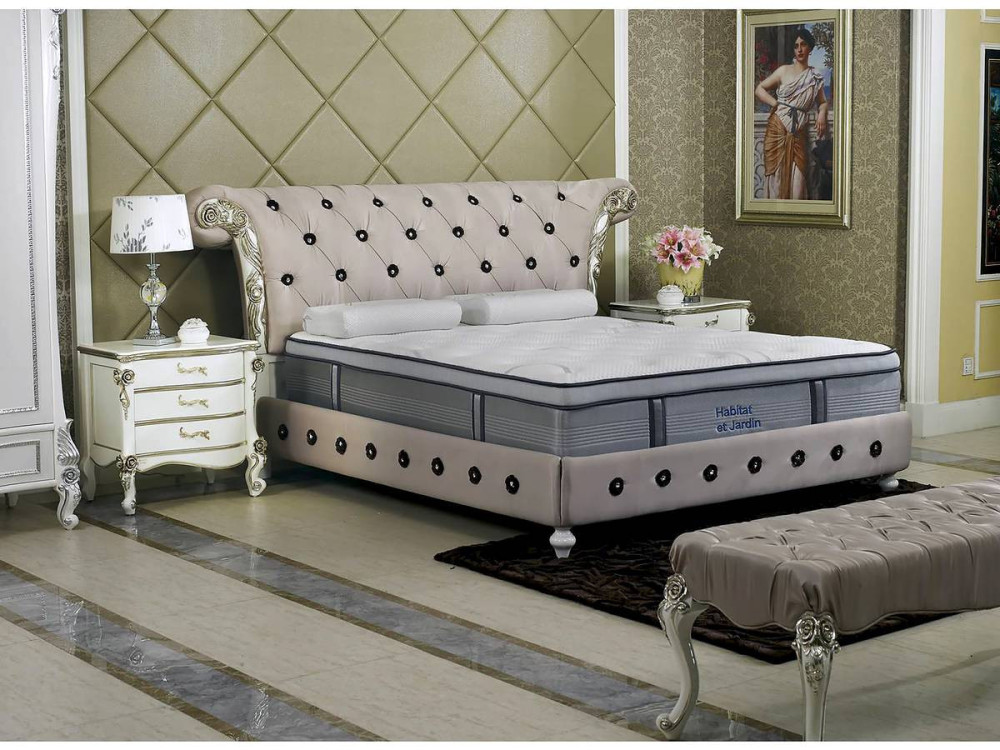 Colchon de muelles y memoria "Julie" - 140 x 190 cm