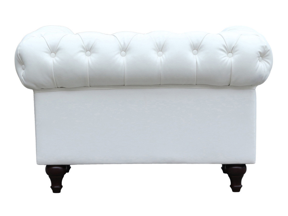 Sillón Chesterfield "Aliza" - Blanco