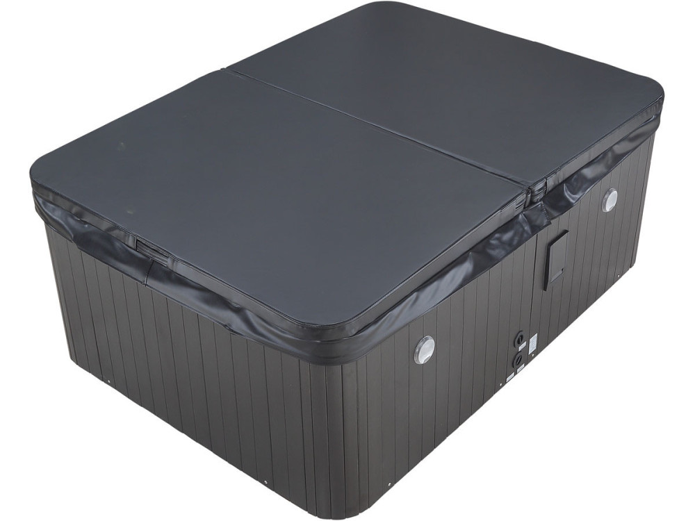 Spa LED "Haïti" 4 plazas - 210 x 152 x 78 cm - Blanco