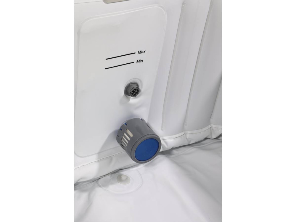Spa hinchable - "Monac" en PVC - 4 personas - topo/ crema