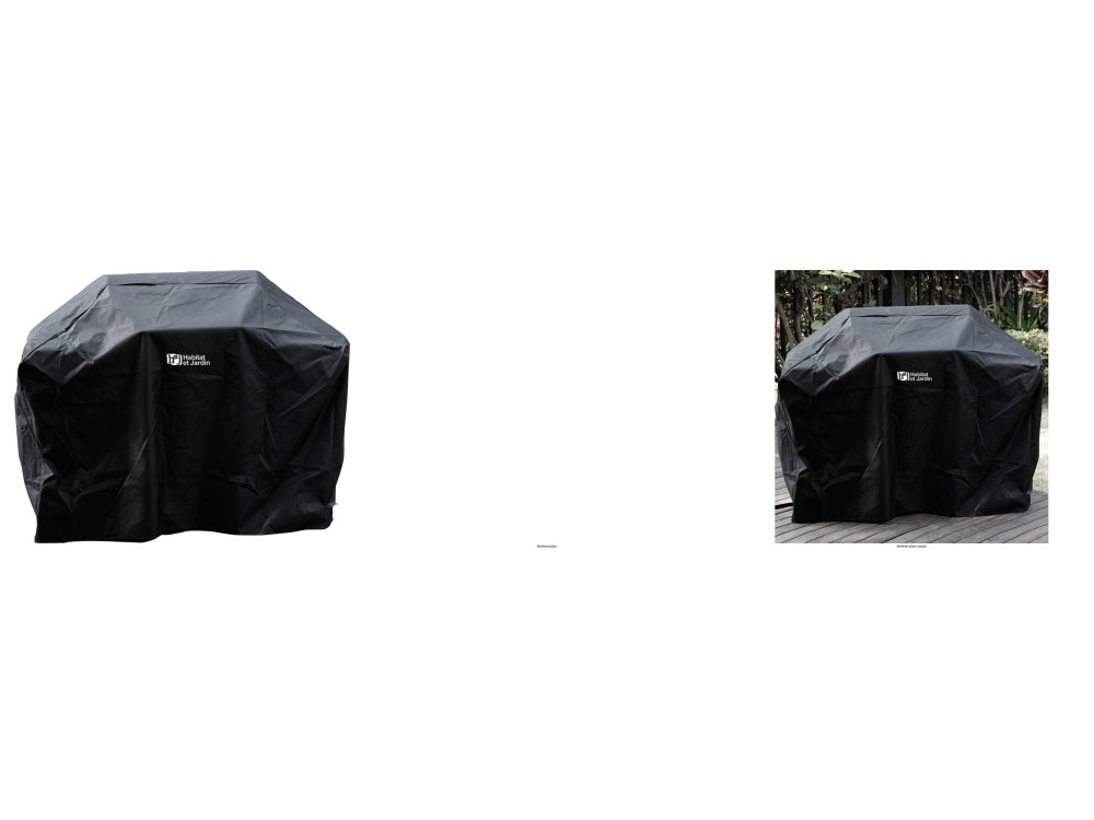 Barbacoa a gas "Bingo 4" - 4 quemadores (1 lateral) - 14kW + Funda de protección -  Negro