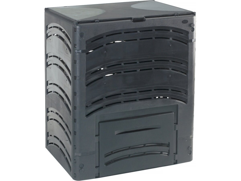 Compostador de plástico "MAKI" - 500L - Negro