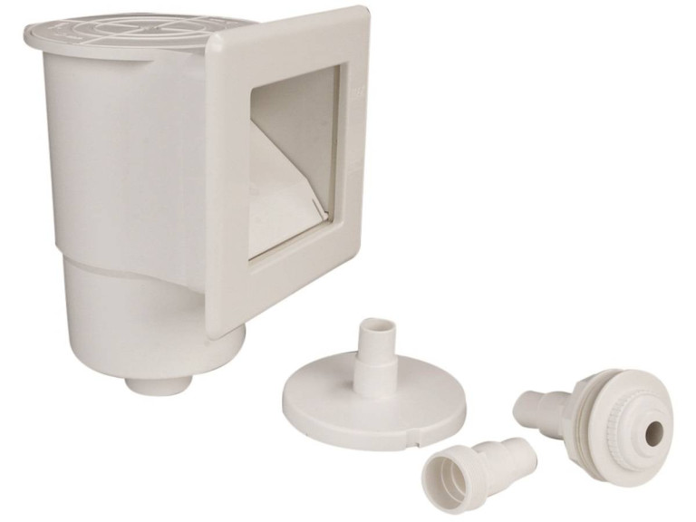 Mini-skimmer con boca - Blanco