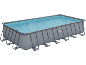 Piscina tubular LUDO 5 - 7.32 x 3.66 x 1.32 m - Filtración a arena 5,1m3/H