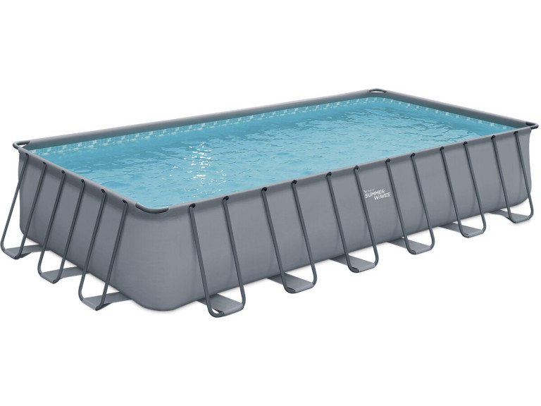 Piscina tubular LUDO 5 - 7.32 x 3.66 x 1.32 m - Filtración a arena 5,1m3/H