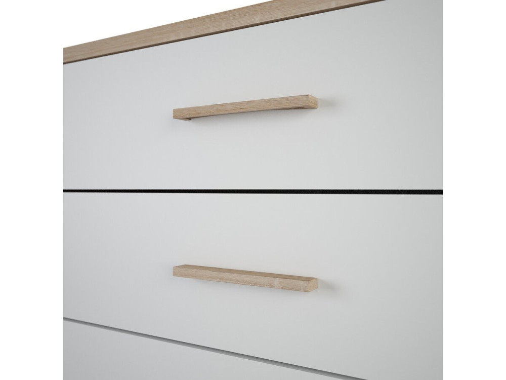 Cómoda "Selena" - Madera - 4 cajones - Blanco