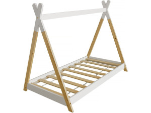 Cama Tipi "Melissa" 140 x 70 cm - Blanco