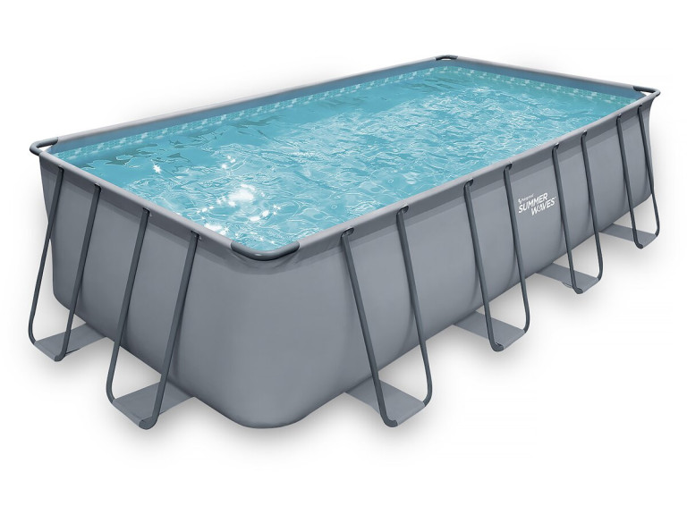 Piscina tubular - LUDO 2 bis - 4,01 x 2,01 x 1,22 m - filtración de arena 2,5 m³/h
