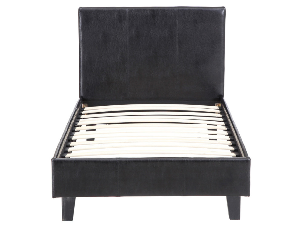 Cama "Lina" 90 x 190 cm - Negro