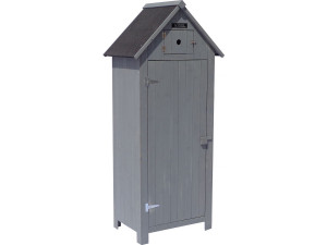 Armario para Jardin " Cabanon" - 77 x 54.5 x 179 cm - Antracita