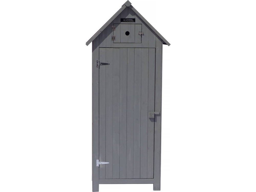Armario para Jardin " Cabanon" - 77 x 54.5 x 179 cm - Antracita