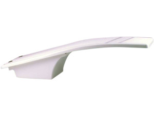 Trampolín flexible «Dynamic» - 161 x 46 x 39 cm - Blanco