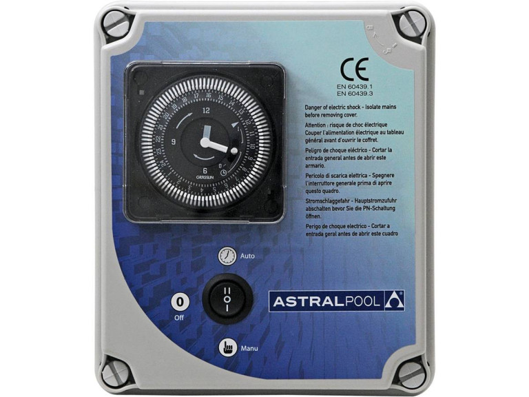 Caja de compresor para piscina - Monofásico 220 V