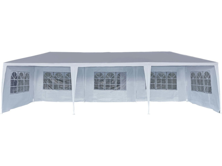 Carpa de recepción "Carolina 9" - 24.39 m² - 3 x 9 m - Blanco