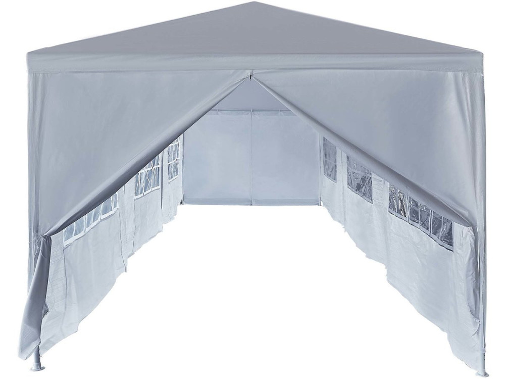 Carpa de recepción "Carolina 9" - 24.39 m² - 3 x 9 m - Blanco