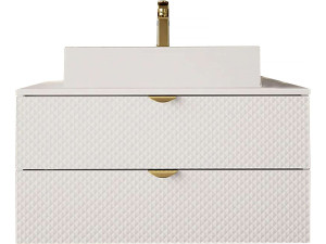 Mueble de baño "Ios" - 2 piezas - Blanco