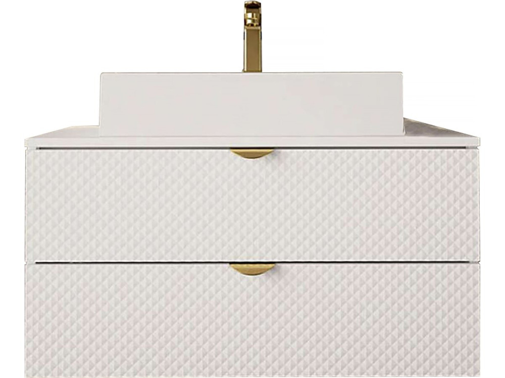 Mueble de baño "Ios" - 2 piezas - Blanco