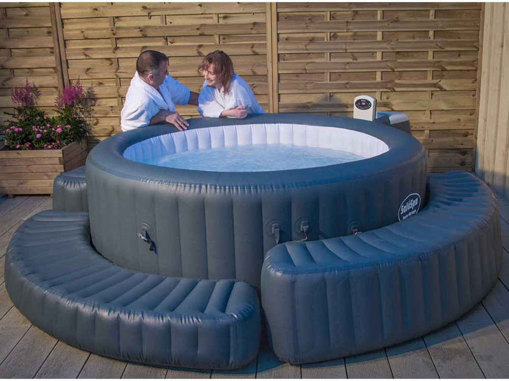 Contorno gonflable tipo banco para Spa Gonflable 4/6 places "Lay-Z Spa Surround" - 198 x 40 x 40 cm