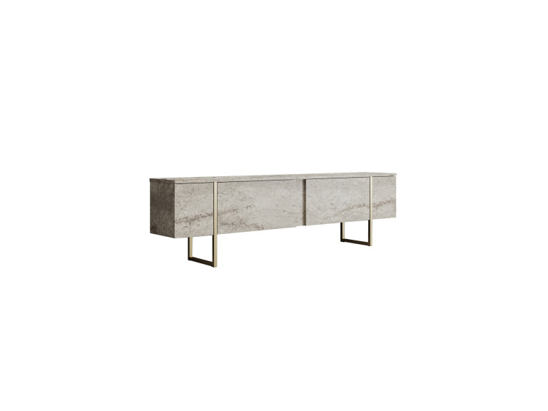 Soporte de TV de madera "Luxe" - 180 x 30 x 50 cm - TravertinOr