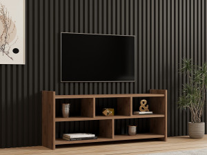 Soporte de TV de madera "Pera" - 117 x 28 x 55 cm - pino atlántico 2